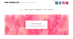 Desktop Screenshot of finetuninglife.com