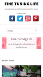 Mobile Screenshot of finetuninglife.com